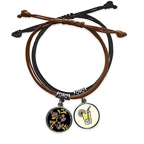 Bracelet culture japonaise fait main en cuir à offrir pour passionné