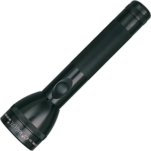 Maglite Incandescent 2-Cell C Flashlight in Display Box, Black