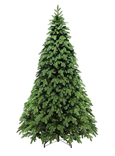 eveXmas Árbol de Navidad artificial de Afrodita, 210 cm, 457 ramas 100 % polietileno con soporte de metal