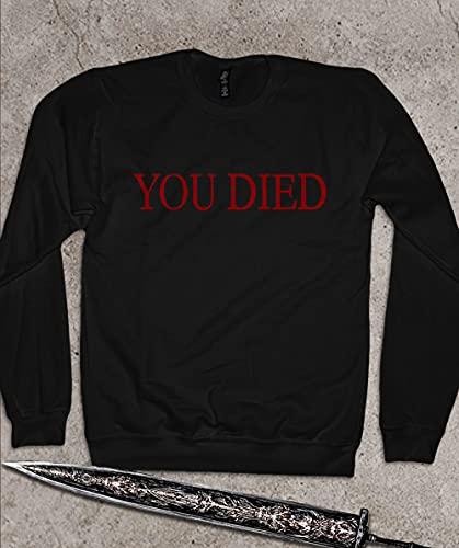 Bloodborne You Died Shirt Gamer Tshirt for Men Video game Tees Gaming Gift for Boyfriend Bloodborne Elden Ring3