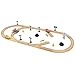 Disney KIDKRAFT Pixar Cars 3 Build Your Own 55 Piece Wooden Racetrack