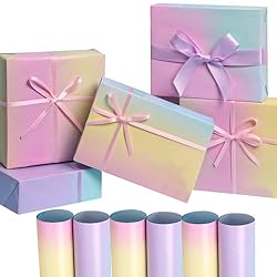 Gradient Rainbow Gift Wrapping Paper