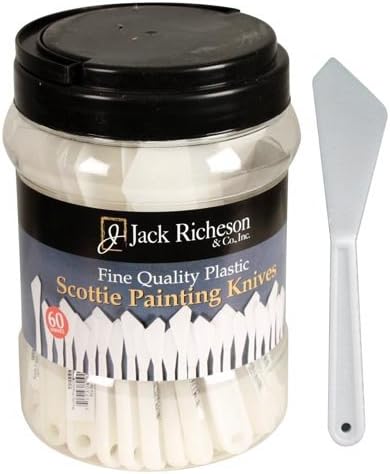 Richeson Plastic Painting Knive Canister - Large