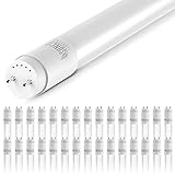 Sunco Lighting 30 Pack T8 LED 4FT Tube Light Bulbs Ballast Bypass Fluorescent Replacement, 5000K...