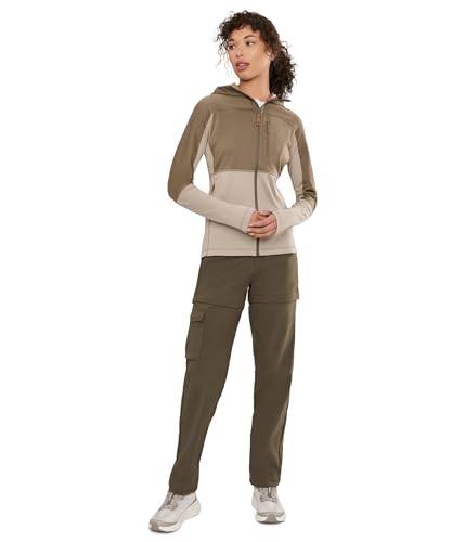Image of Fjallraven Abisko Trail Women's Hooded Full Zip Fleece - Breathable, Comfortable, Lightweight Fleece Warmth - Hiking