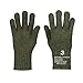 US Army Military Genuine Issue GI Men's Wool Nylon Blend Cold Weather Snow Winter Tactical Gloves (Medium, OD Green)