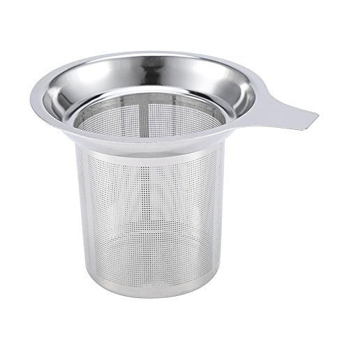 Recopilación de Filtros para té los más recomendados. 44 Filtros Para Té, Infusor de Té de Malla de Acero Inoxidable Reutilizable Colador de Diseño de Vidrio Filtro de Especias de Hojas Sueltas para Colgar en Tazas de Teteras para...