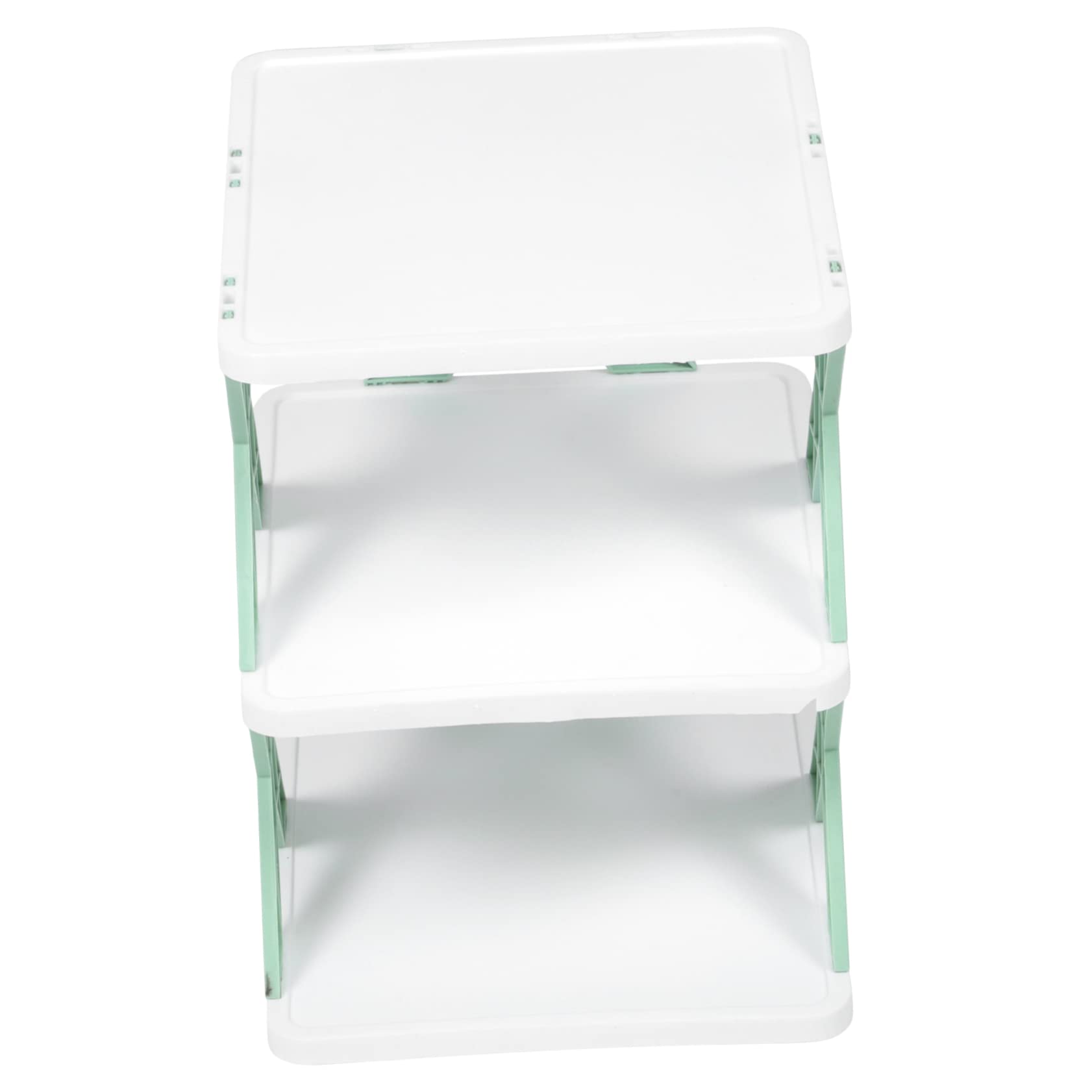 OUNONA Shoe Tower 6 Tier Foldable Over The Door Shoe Organizer Storage Rack for Home Dorm