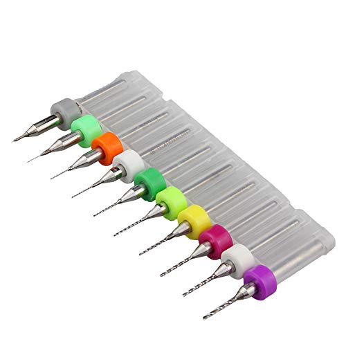 Fafeicy 10pcs CNC Mikrobohrer Set
