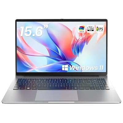 TUQ 15.6" HD Laptop Computer, Windows 11 Notebook with USB-C Charging, Celeron N4020, 4GB RAM 128GB Storage, Lightweight Student Laptop for School, Work, Home & Travel