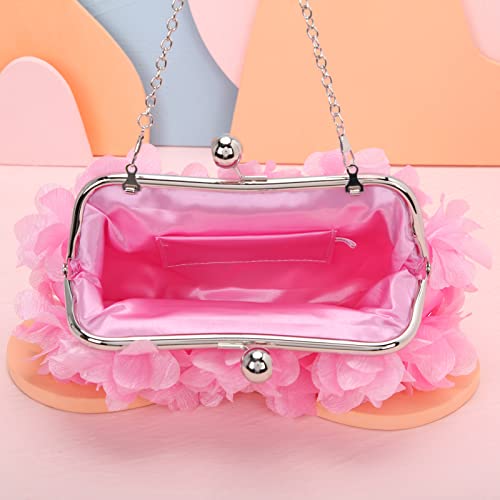 Fawziya Floral Cutch Purses For Women Evening Bags And Clutches-Pink #TOP5