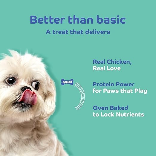 Image of Soft Milk & Chicken Chew Sticks for Puppies & Adult Dogs | Gentle Easy-to-Digest Training Treats for Small Breeds | Healthy & Chewy Dog Snacks | Pack of 2 | 70g x 2