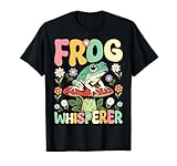 Photo Gallery frog whisperer groovy frog lovers maglietta Photo Gallery frog whisperer groovy frog lovers maglietta