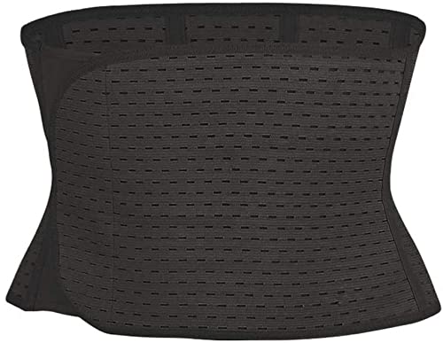 Faja lumbar soporte para espalda baja mujer negra miniatura 1