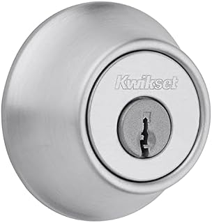 Kwikset 660 26D SCAL SCS Einzylinder-Riegel, satiniertes Chrom