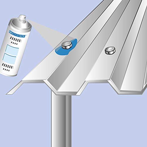 Weicon Spray Sigillante Impermeabilizzante Universale Bianco 400 Ml - Plastica Liquida Impermeabile Impermeabilizzante - 5