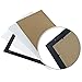 Adeco Decorative Black Wood 1 Inch Wide Margin Wall Hanging Poster Picture Photo Frame, 15x21
