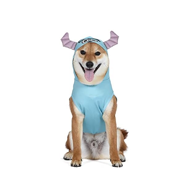 Disney for pets halloween monsters inc. Sulley costume for dogs - halloween costumes for dogs - sulley dog costume - officially licensed disney dog halloween costume, blue, medium (ff22989)