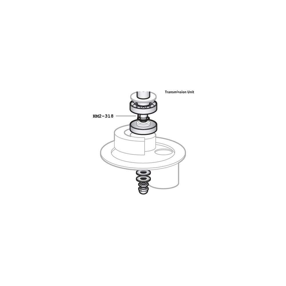 ALFA InternationalHM2-318 Lower Key for Hobart Mixers
