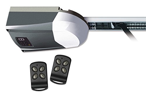 Schellenberg 60914 con fuerza 1000 N/incl. 2 manos a distancia y desbloqueo de emergencia, gris