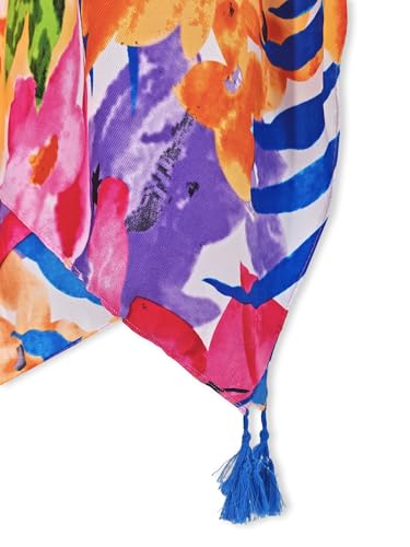 Image of Spicy Sandia Kimonos for Women Floral Beach Cover Up Loose Swimsuit Bathing Suit Coverup Cardigan for Summer Swimwear