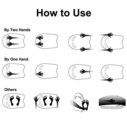 Egoelife – Suporte de natação para prancha flutuante com fivela e cinto para iniciantes de natação,