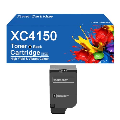 Cartouche XC4150 de toner noir avec puce pour imprimante Lexmark XC4140 XC4150 XC4143 XC4153