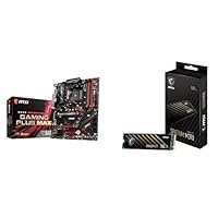 MSI B450 Gaming Plus MAX Mainboard M-ATX AMD AM4 Ryzen 3000 + MSI SPATIUM M390 NVMe M.2 500GB SSD
