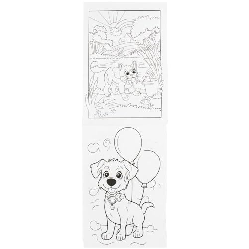 Livro-BLOCO de Colorir - Pets