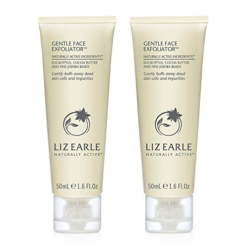 Exfoliant doux visage Liz Earle 2x50ml qui lisse le grain de peau en douceur