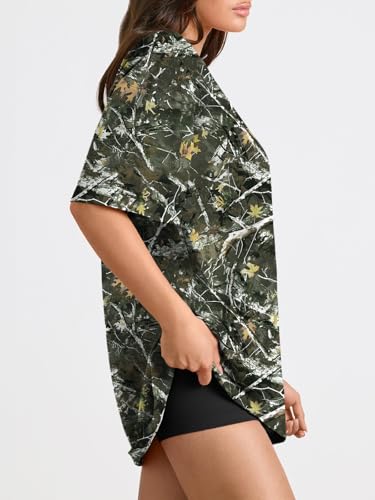 Image of Trendy Queen Womens Oversized T-Shirts Short Sleeves Workout Tops | Casual Summer Gym Tees Plus Size Fashion Clothes 2026