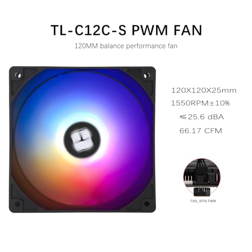 Refroidisseur de processeur Thermalright Burst Assassin 120 SE ARGB pour socket AMD Intel