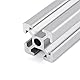 GooEquip Systemprofil Aluminium Profil 4 Stück 1000mm 2020 T Typ Europäische Norm 20x20 Aluminiumprofil Extrusions Linearschiene für 3D-Drucker und CNC-DIY-Lasergravurmaschine