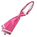 Fashion Lady's Pre-Tied Silk Necktie, Women's Costume Necessary, Rose