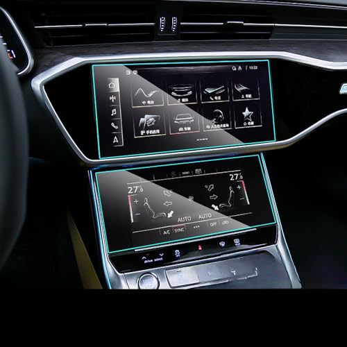 Protecteur d'écran luxe en TPU pour console centrale de navigation Audi - 2