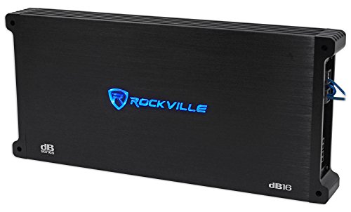 Rockville Destroyer 15D1 15" Competition Car Audio Subwoofer W/Usa Voice Coils! & Db16 8000 Watt Peak/2000W Rms Mono 2 Ohm Amplifier Car Audio Amp #TOP5