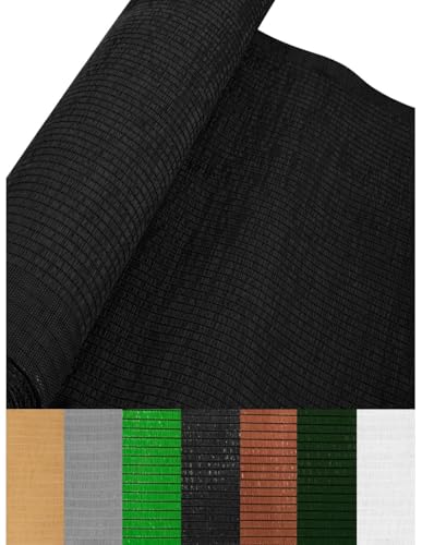 Jardin202 - Malla de ocultación 110gr/m² | Sombra y privacidad en tu jardín | Premium | Ideal para Vallas y barandillas |...