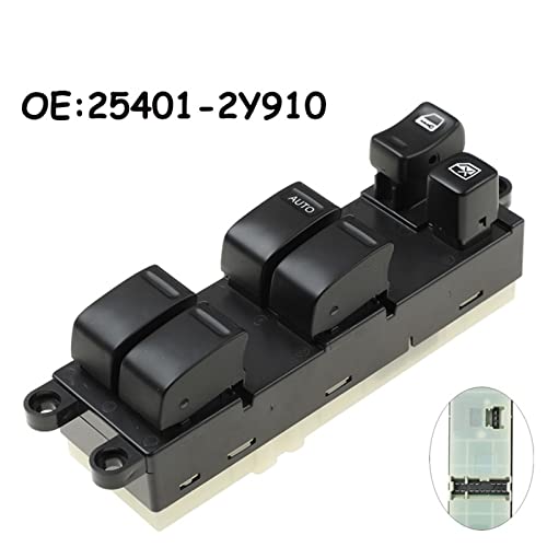 Interrupteur de lève-vitre électrique avec commande fluide 254012Y910