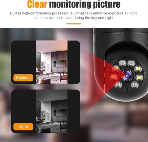 Image of TP PLUS 3MP WiFi Light Bulb Camera for Home Indoor | 360 View | Full HD | Color Night Vision | Motion Detection | Two (Black Light)