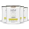 Method Dishwasher Detergent Packs, Lemon Mint, Dishwashing Rinse Aid to Lift Tough Grease and Stains, 30 Dishwasher Tabs per Package, (Pack of 4)