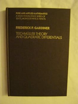 Hardcover Teichmüller Theory and Quadratic Differentials (Pure & Applied Mathematics) Book