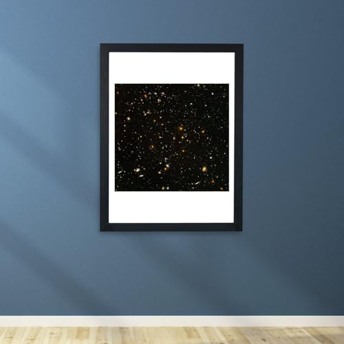Affiche encadrée du télescope Hubble format medium champ ultra profond NICMOS - 5