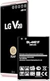 Cleantt Compatible with LG V20 Battery Replacement 3200 mAh for LG V20 BL-44E1F US996, AT&T H910, T-Mobile H918, Verizon VS995, Sprint LS997 Spare
