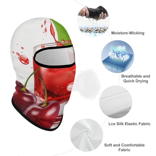 Máscara facial de balaclava para hombre y mujer, protección solar, transpirable, cubre todo el cráneo para senderismo, ciclismo, correr, conducir miniatura 3