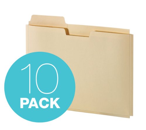 Globe-Weis/Pendaflex Expanding File Folder Pocket, Letter, Manila, 10 File Folder Pockets (Fp153L10) #TOP4