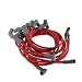 MSD 35609 Red 8.5mm Super Conductor Spark Plug Wire Set