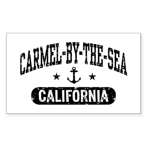 CafePress Carmel By The Sea California Rectangle Bumper Sticker Car Decal