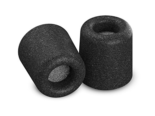 Image of Comply Isolation Plus Noise Cancelling Memory Foam Earphone Tips for Sony, Premium Replacement Noise Reducing Earbud Tips with WaxGuard, Comfortable Secure Fit (Medium, 3 Pairs)