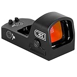 C+H Direct Mount Micro Red Dot Sight for Pistol | Compatible with S&W M&P 2.0 Optics Ready | Shake Awake Multi-Reticle Red Dot Reflex Sight for Pistol