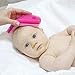 Innobaby Bathin' Smart Silicone Fish Antimicrobial Bath Scrub, Light Pink/Fuchsia